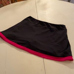 Champion black and pink skort